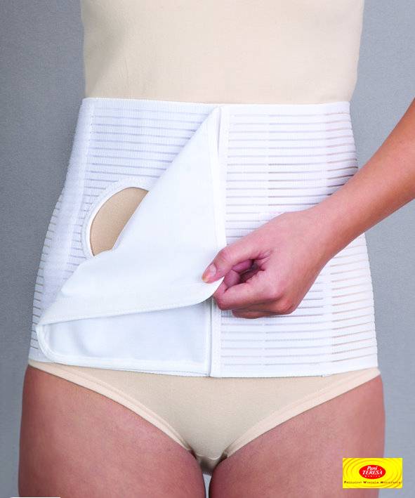 Pas brzuszny stomijny 24cm PT0105 Pani Teresa