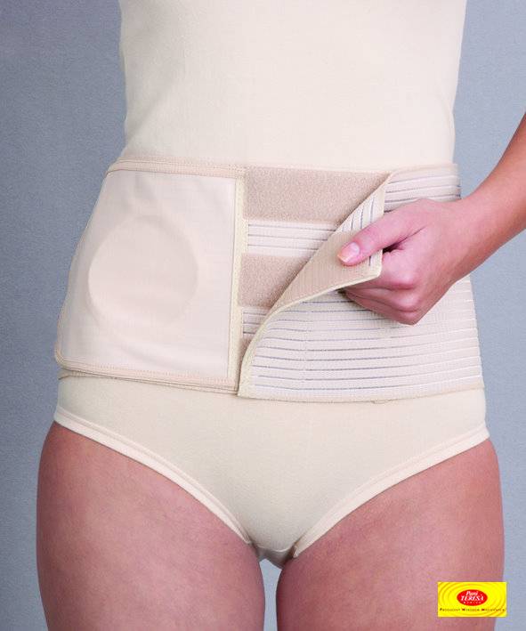 Pas brzuszny stomijny 16cm PT0106 Pani Teresa