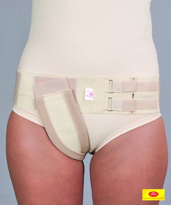 Jednostronny pas przepuklinowy - pachwinowy PT0107 Pani Teresa