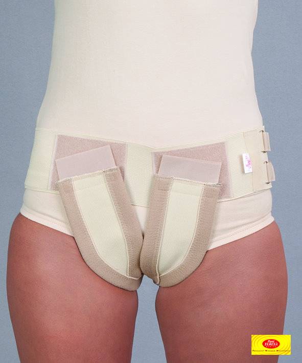 Dwustronny pas przepuklinowy - pachwinowy PT0108 Pani Teresa