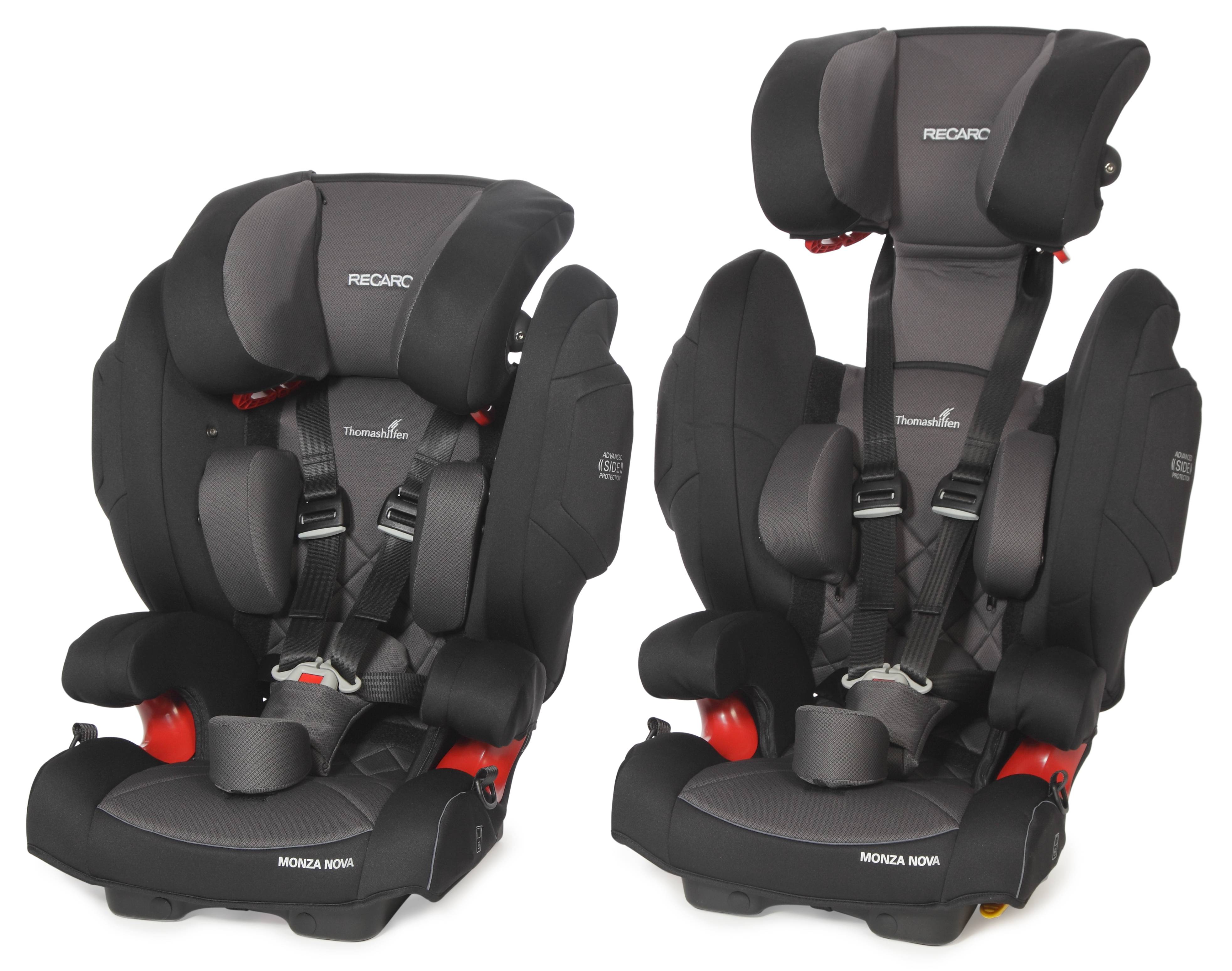 Fotelik samochodowy rehabilitacyjny Recaro Monza Reha 15-50kg