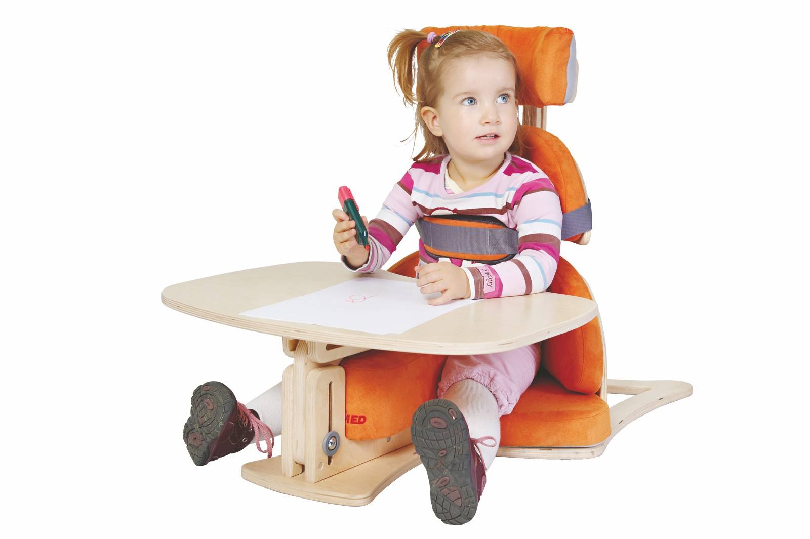 Narożny fotelik rehabilitacyjny Nook