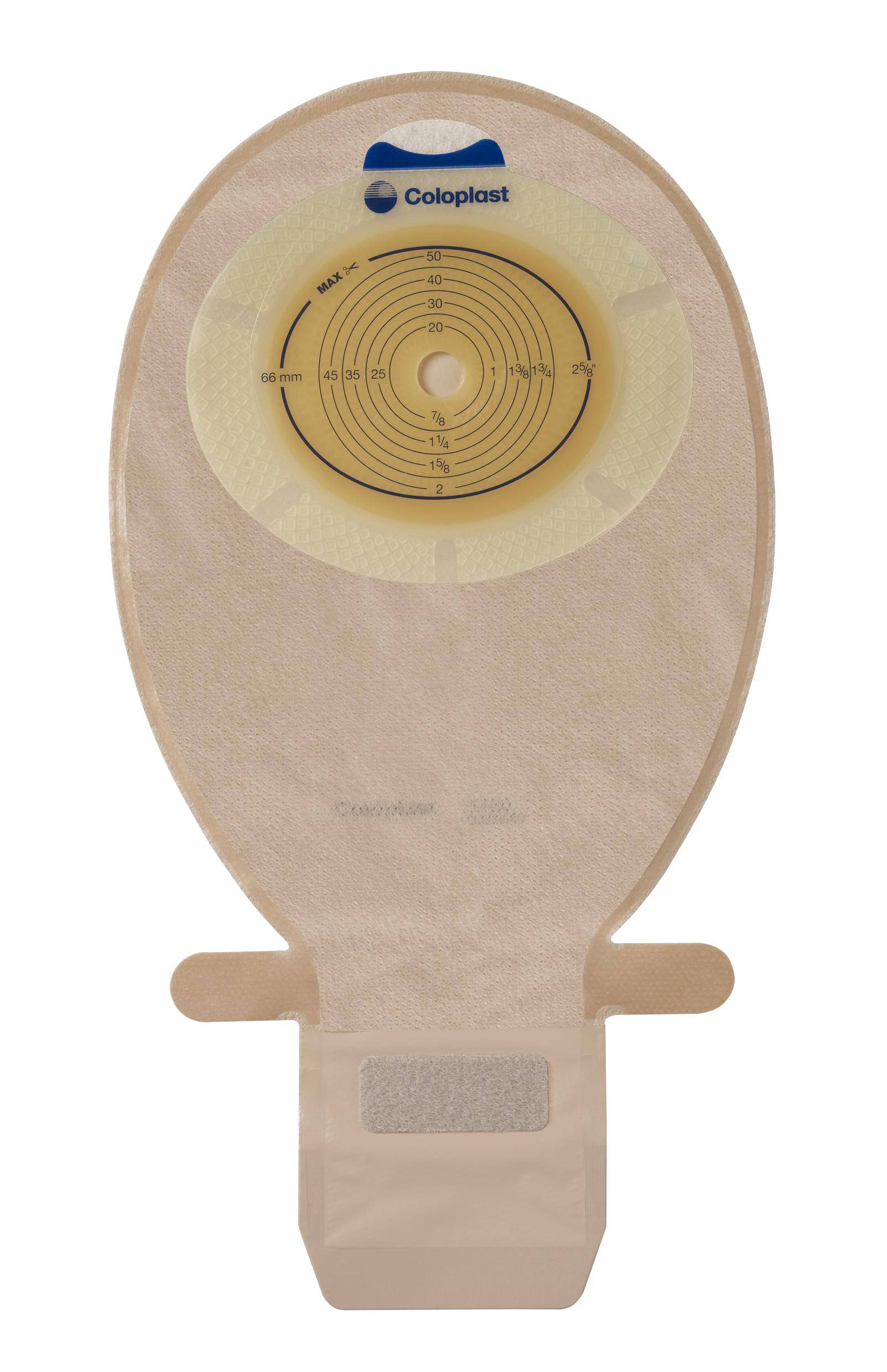 Worek otwarty SenSura z zamknięciem na rzepy Hide-away przezroczysty 15570 30 sztuk