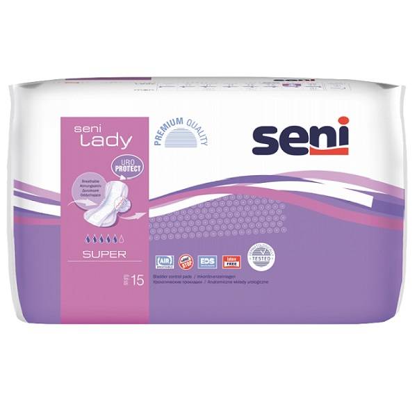 Wkładki urologiczne damskie Seni Lady