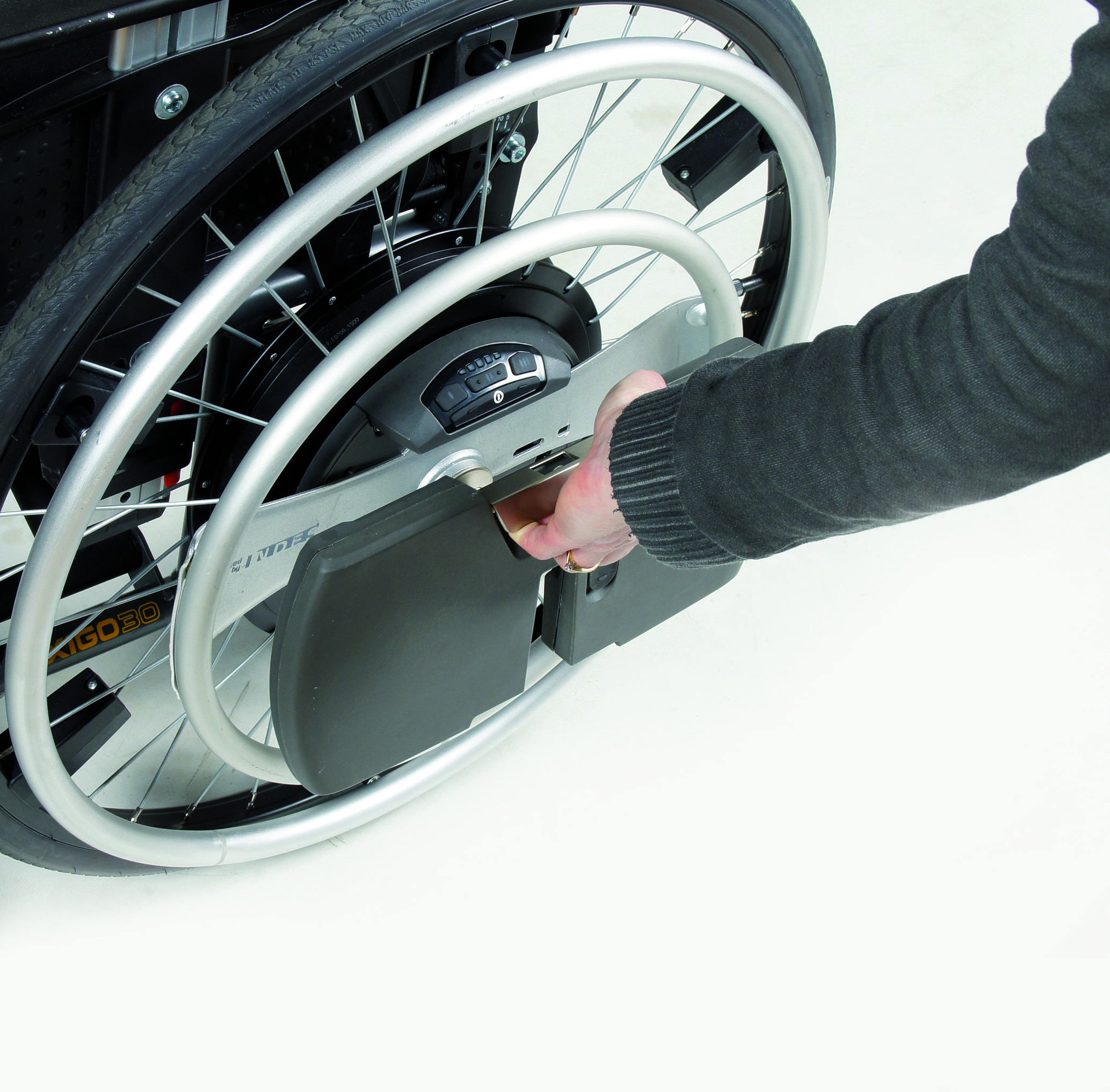 Elektryczny napęd wspomagający Quickie WheelDrive 