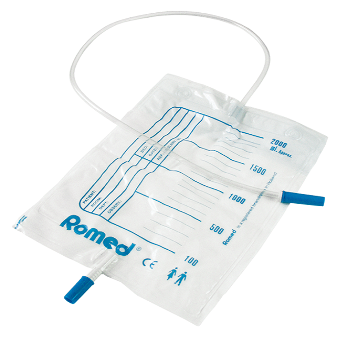 Worek do zbiórki moczu Romed 2l