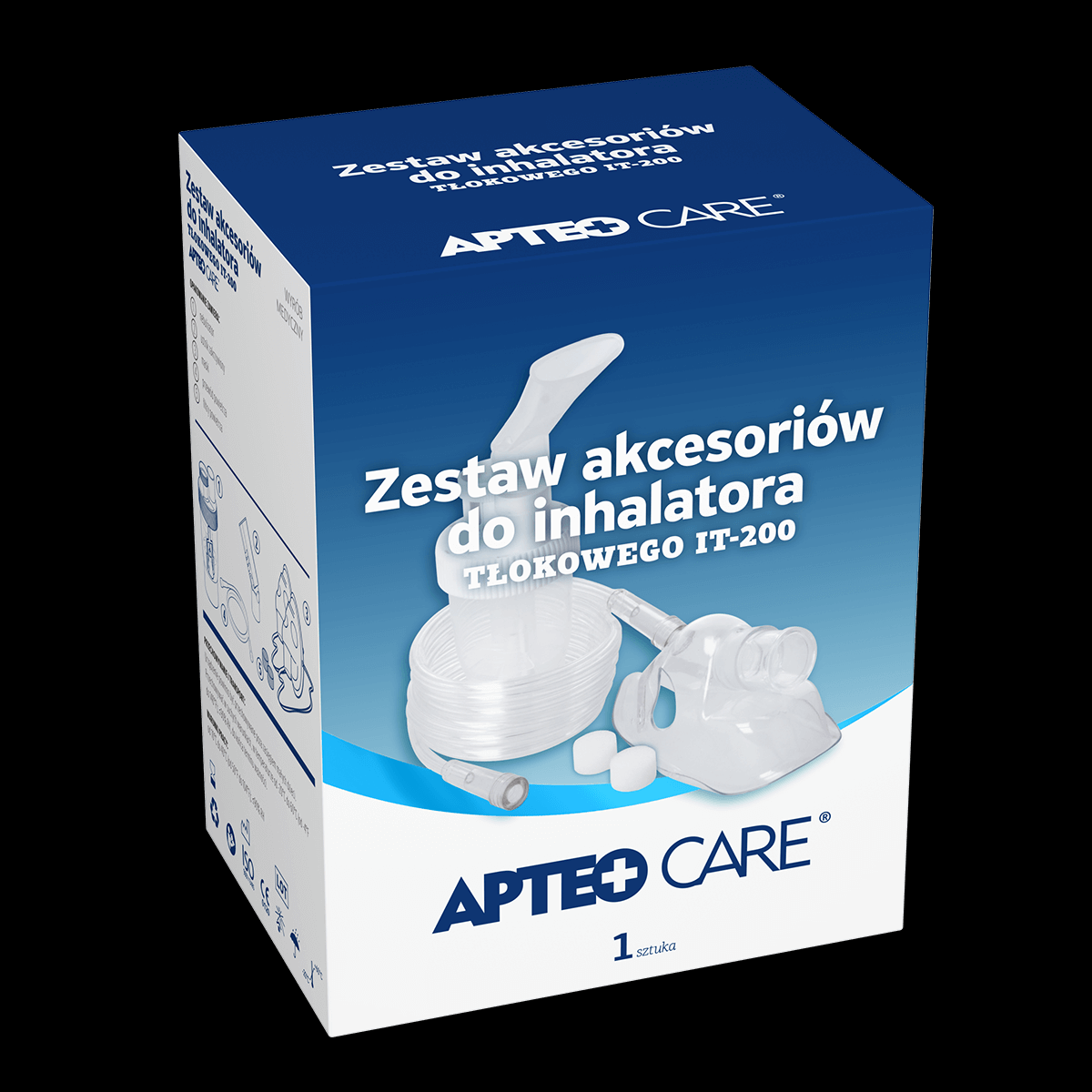 Zestaw akcesoriów do Inhalatora tłokowego IT-200 APTEO CARE