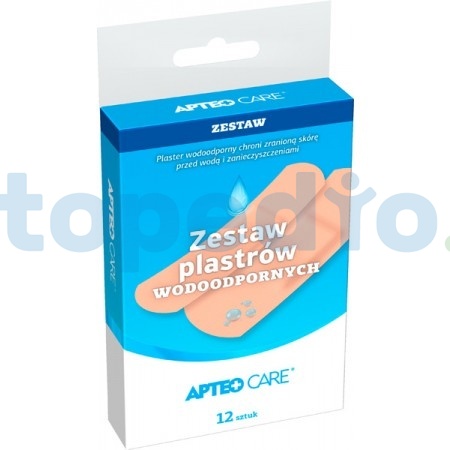 Zestaw plastrów wodoodpornych APTEO CARE, 12 sztuk