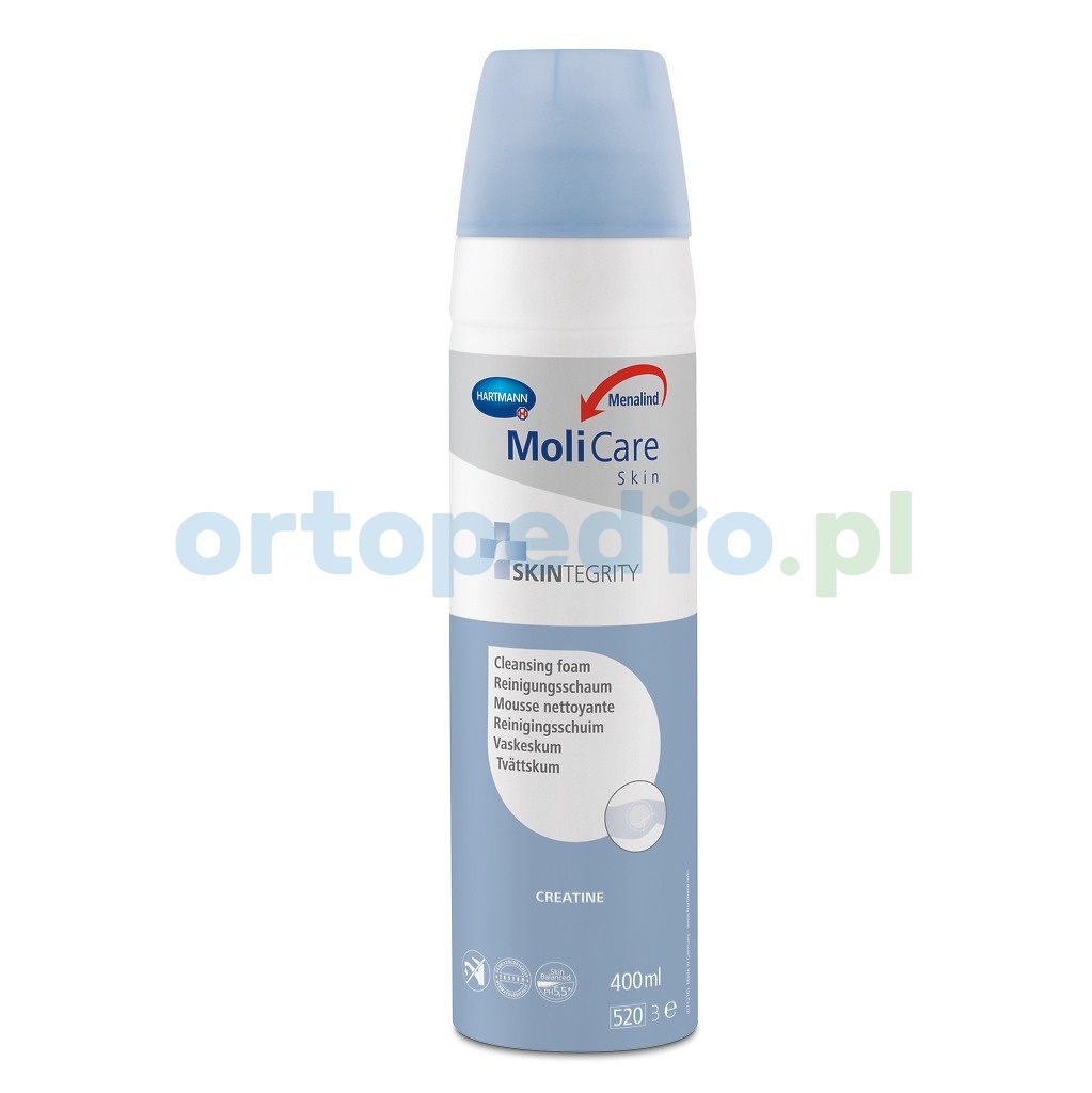 Pianka do oczyszczania silnie zabrudzonej skóry MoliCare Skin 400 ml