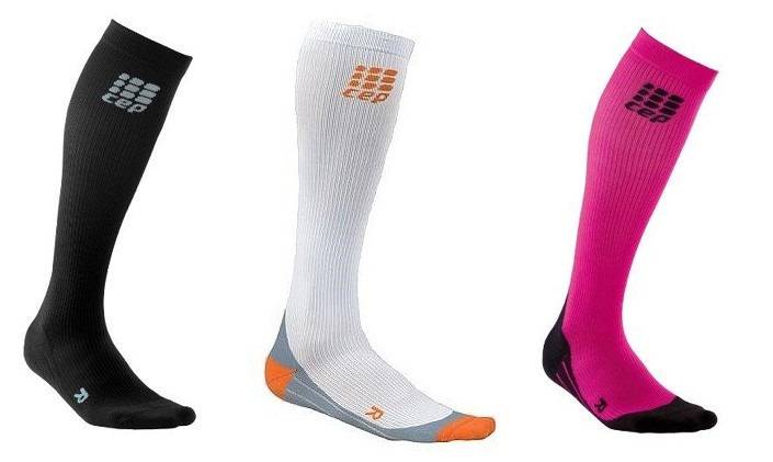 Damskie skarpety kompresyjne do biegania CEP