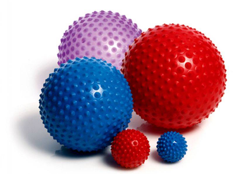 Piłka rehabilitacyjna ABS z wypustkami Thera-Band